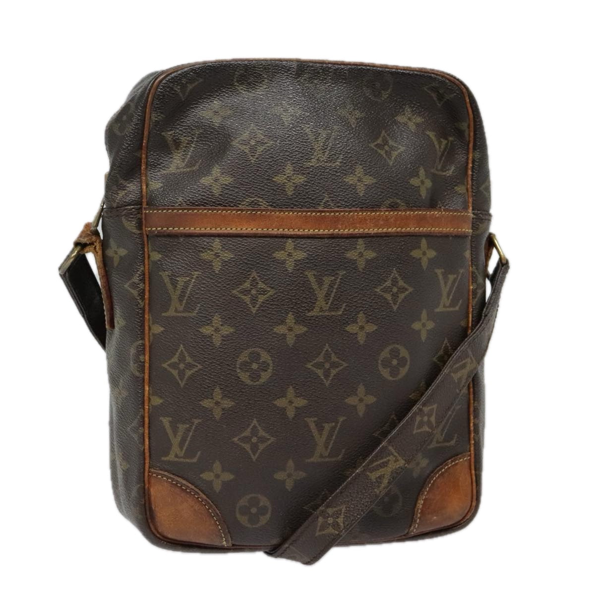 LOUIS VUITTON Monogram Danube MM Shoulder Bag M45264 LV Auth 92322