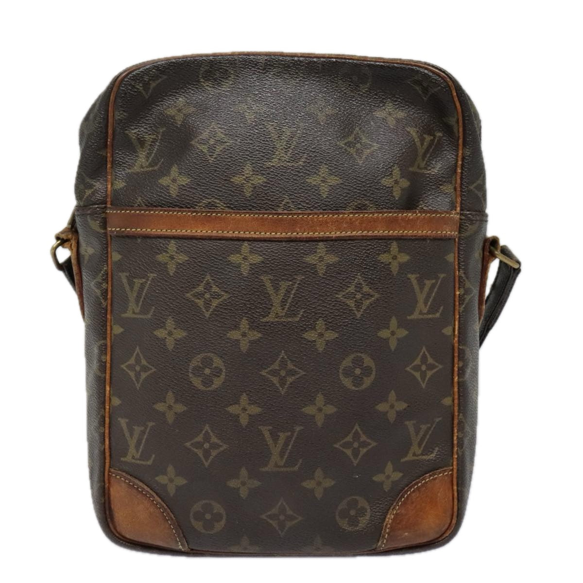 LOUIS VUITTON Monogram Danube MM Shoulder Bag M45264 LV Auth 92322