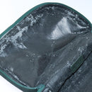 GUCCI Vanity Pouch Suede Green Silver 032 1705 0140 Auth 92325-10