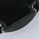 GUCCI Kosmetiketui Wildleder Grün Silber 032 1705 0140 Auth 92325-7
