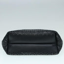 Salvatore Ferragamo Tote Bag Leather Gray Gold Auth 92341-5