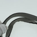 Salvatore Ferragamo Tote Bag Leather Gray Gold Auth 92341-20