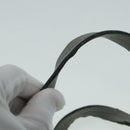 Salvatore Ferragamo Tote Bag Leather Gray Gold Auth 92341-21