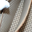 CELINE Macadam Canvas Trunk PVC Leather Gold Brown Auth 92361-28
