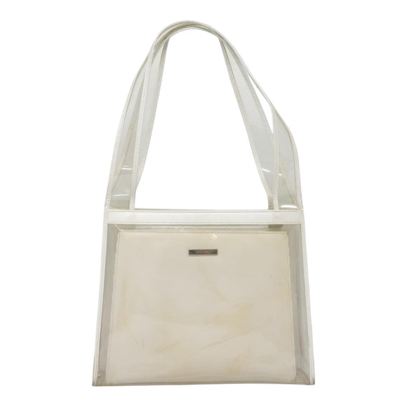 GUCCI Tote Bag Vinyl Clear 001 2058 1773 5 Auth 92362