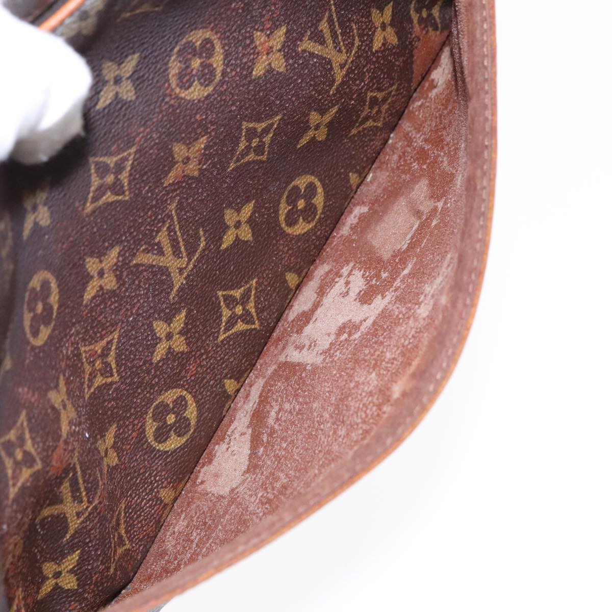 LOUIS VUITTON Monogram Compiegne 28 Clutch Bag M51845 LV Auth 92384