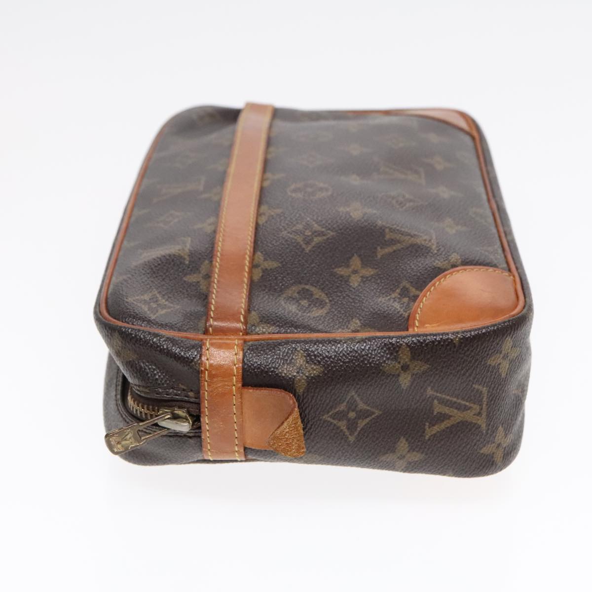 LOUIS VUITTON Monogram Compiegne 28 Clutch Bag M51845 LV Auth 92384