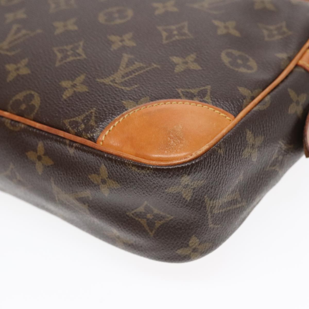 LOUIS VUITTON Monogram Compiegne 28 Clutch Bag M51845 LV Auth 92387