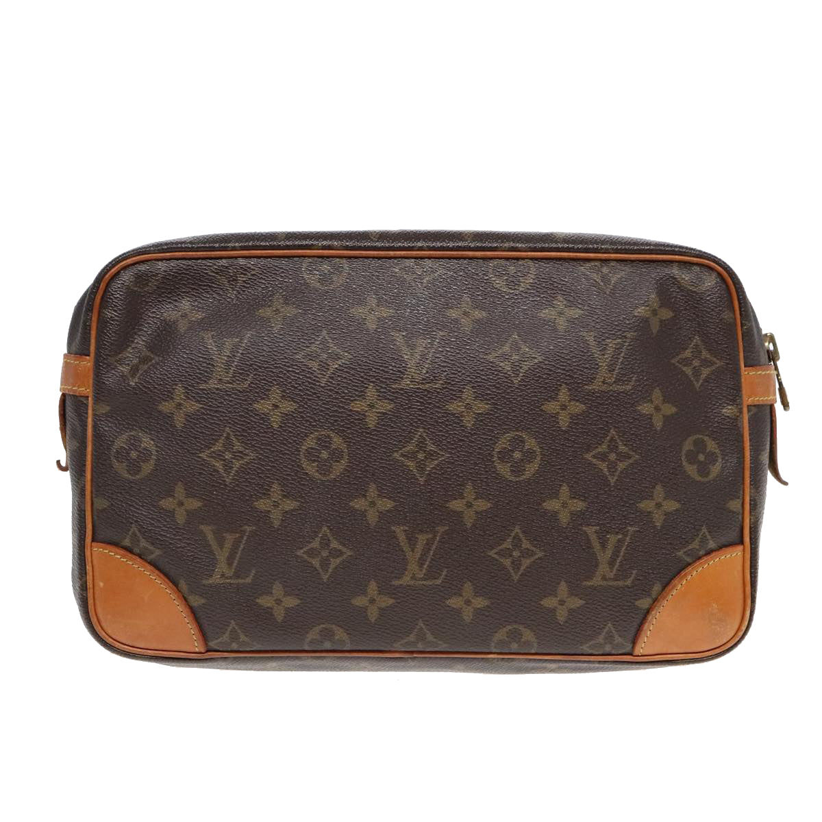 LOUIS VUITTON Monogram Compiegne 28 Clutch Bag M51845 LV Auth 92387 - 0