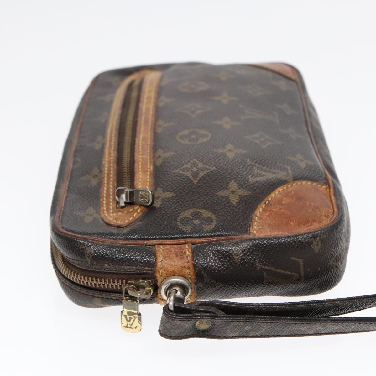 LOUIS VUITTON Monogram Marly Dragonne GM Clutch Bag M51825 LV Auth 92389