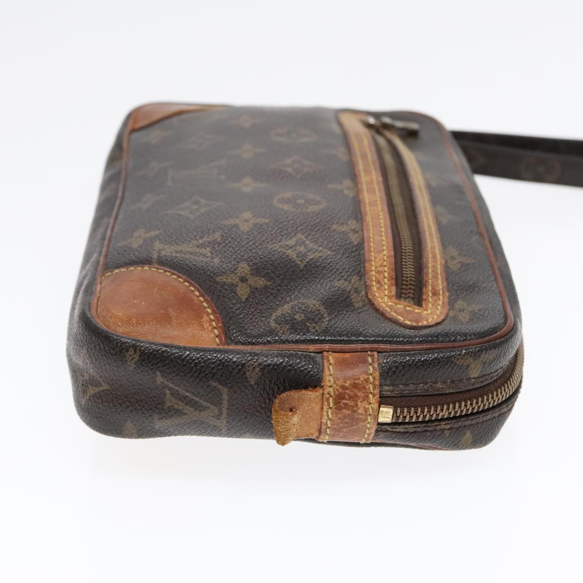 LOUIS VUITTON Monogram Marly Dragonne GM Clutch Bag M51825 LV Auth 92389