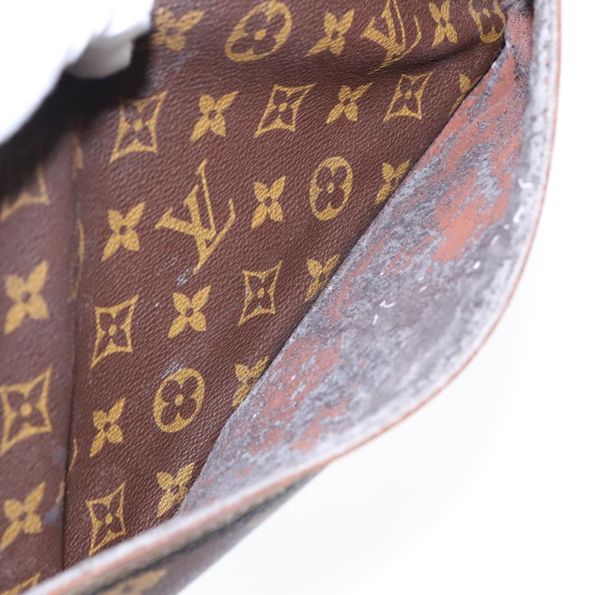 LOUIS VUITTON Monogram Compiegne 28 Clutch Bag M51845 LV Auth 92392