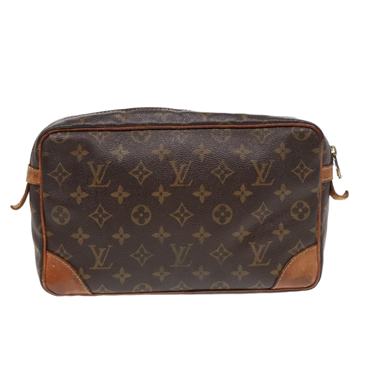 LOUIS VUITTON Monogram Compiegne 28 Clutch Bag M51845 LV Auth 92392 - 0