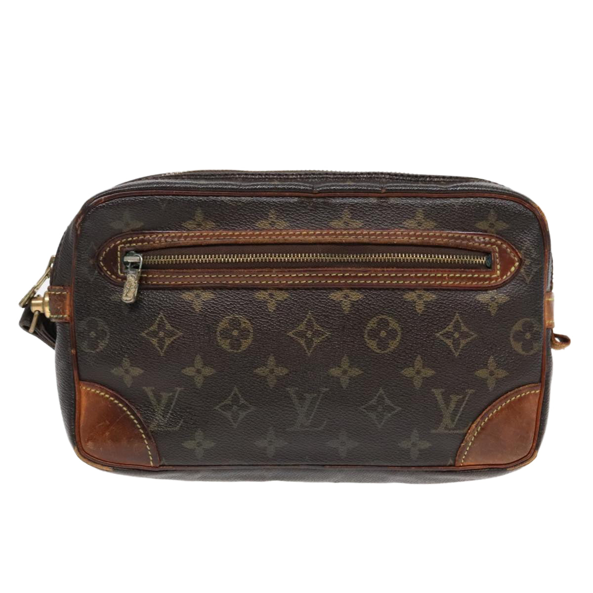 LOUIS VUITTON Monogram Marly Dragonne GM Clutch Bag M51825 LV Auth 92401