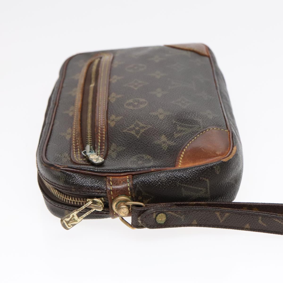 LOUIS VUITTON Monogram Marly Dragonne GM Clutch Bag M51825 LV Auth 92401