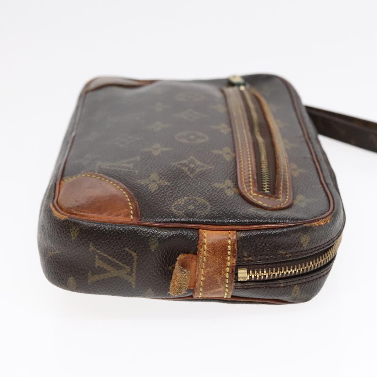 LOUIS VUITTON Monogram Marly Dragonne GM Clutch Bag M51825 LV Auth 92401