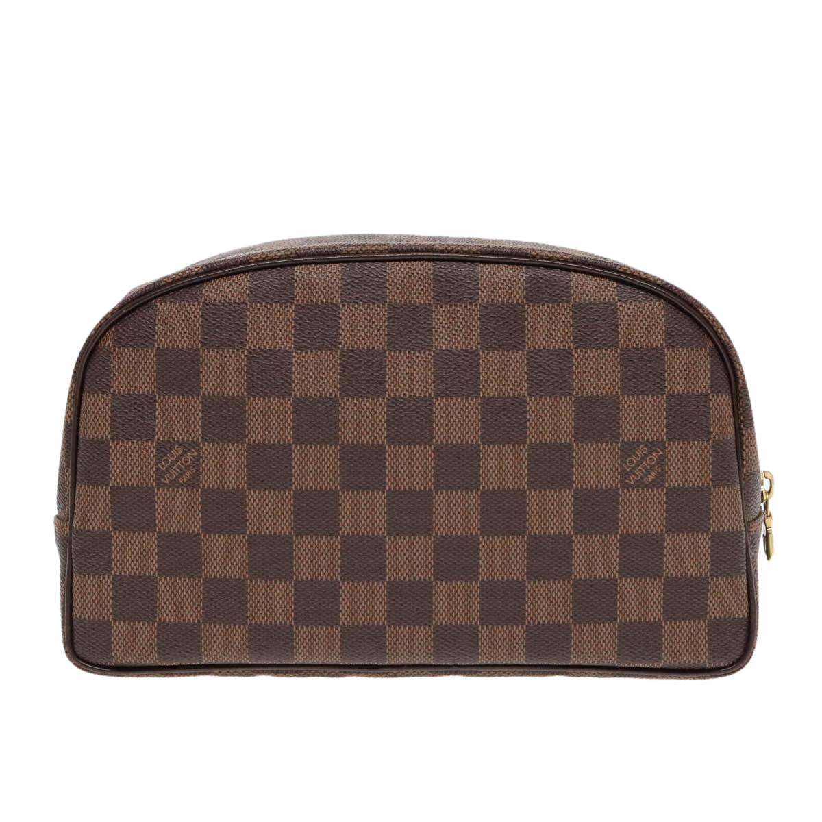 LOUIS VUITTON Damier Ebene Trousse Toilette 25 Clutch Bag N47624 LV Auth 92402 - 0