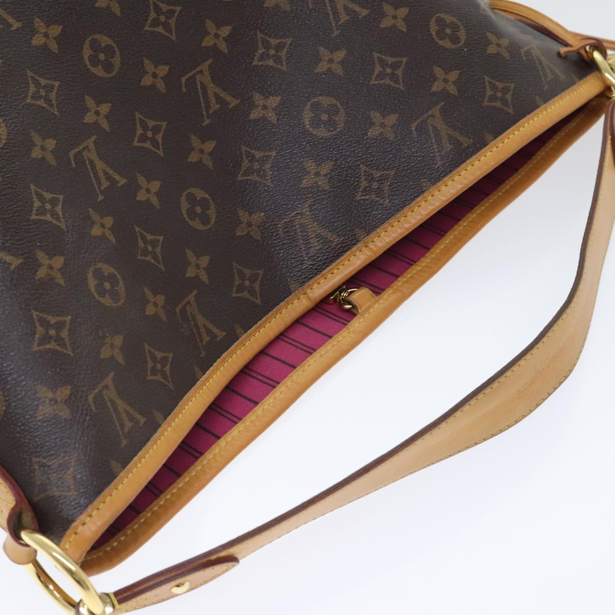 LOUIS VUITTON Monogram Delightful PM Shoulder Bag M50154 LV Auth 92405