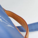 LOUIS VUITTON LV Cup Sac Marine Shoulder Bag PVC Leather Blue A24014 Auth 92406-9