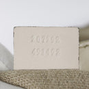 GUCCI GG Crystal Tote Bag Coated Canvas Beige White Silver 207292 Auth 92409-12