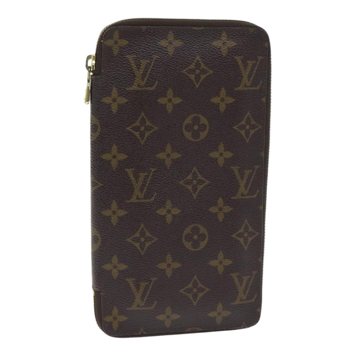 LOUIS VUITTON Monogram Organizer De Voyage Travel Case M60120 LV Auth 92413