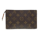 LOUIS VUITTON Monogram Bucket PM Accessory Pouch LV Auth 92416-2