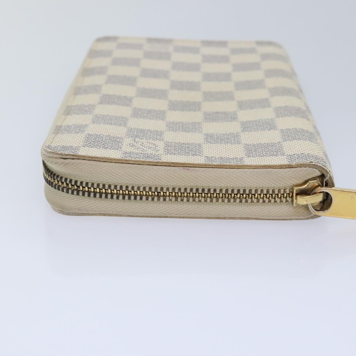 LOUIS VUITTON Damier Azur Zippy Organizer Long Wallet N60012 LV Auth 92424