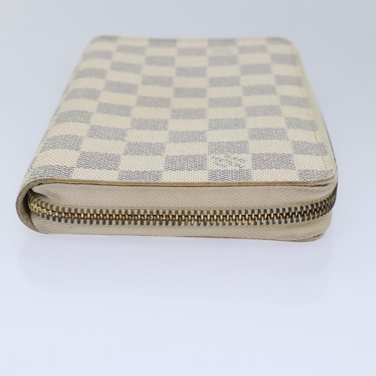 LOUIS VUITTON Damier Azur Zippy Organizer Long Wallet N60012 LV Auth 92424