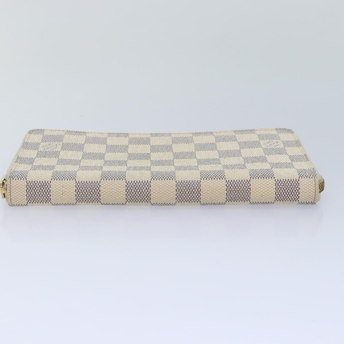 LOUIS VUITTON Damier Azur Zippy Organizer Long Wallet N60012 LV Auth 92424