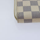 LOUIS VUITTON Damier Azur Zippy Organizer Long Wallet N60012 LV Auth 92425-15