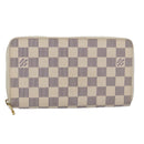 LOUIS VUITTON Damier Azur Zippy Organizer Long Wallet N60012 LV Auth 92425-1