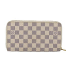 LOUIS VUITTON Damier Azur Zippy Organizer Long Wallet N60012 LV Auth 92425-2