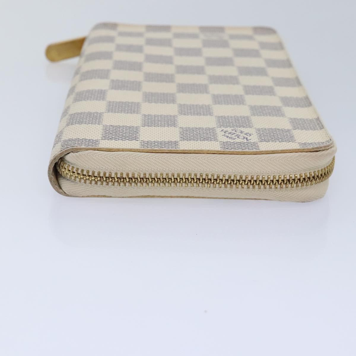 LOUIS VUITTON Damier Azur Zippy Organizer Long Wallet N60012 LV Auth 92425