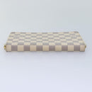 LOUIS VUITTON Damier Azur Zippy Organizer Long Wallet N60012 LV Auth 92425-6
