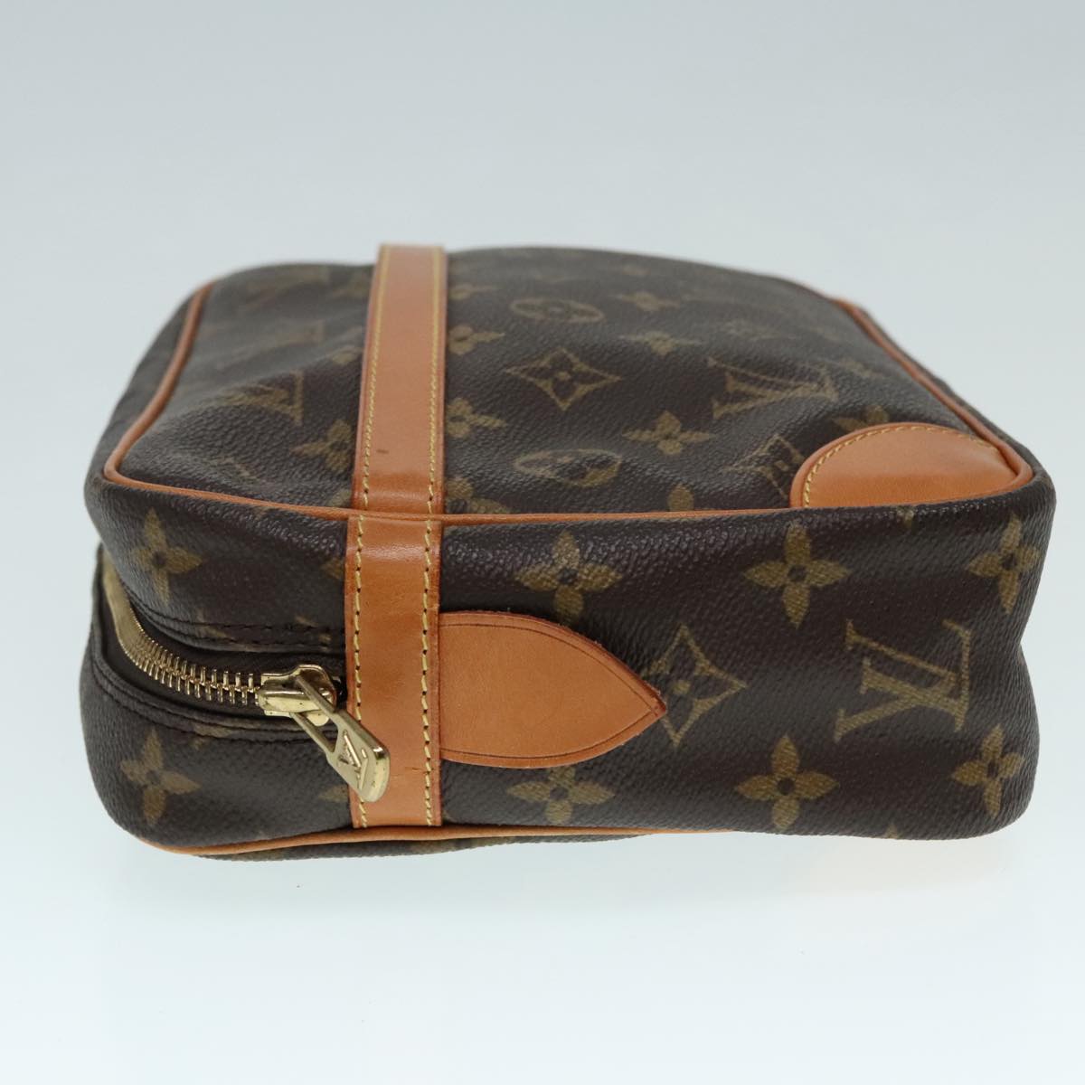 LOUIS VUITTON Monogram Compiegne 28 Clutch Bag M51845 LV Auth 92436