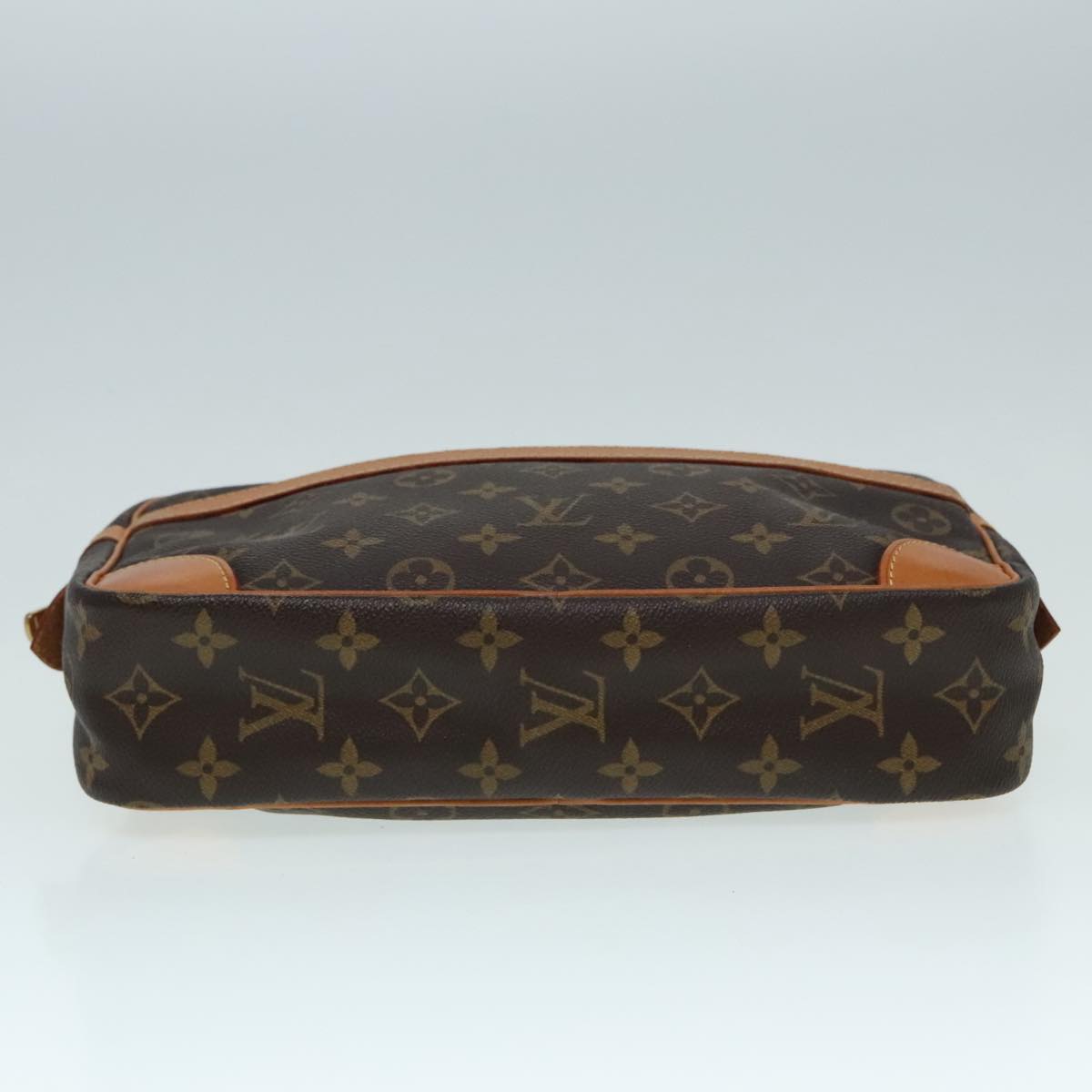 LOUIS VUITTON Monogram Compiegne 28 Clutch Bag M51845 LV Auth 92436