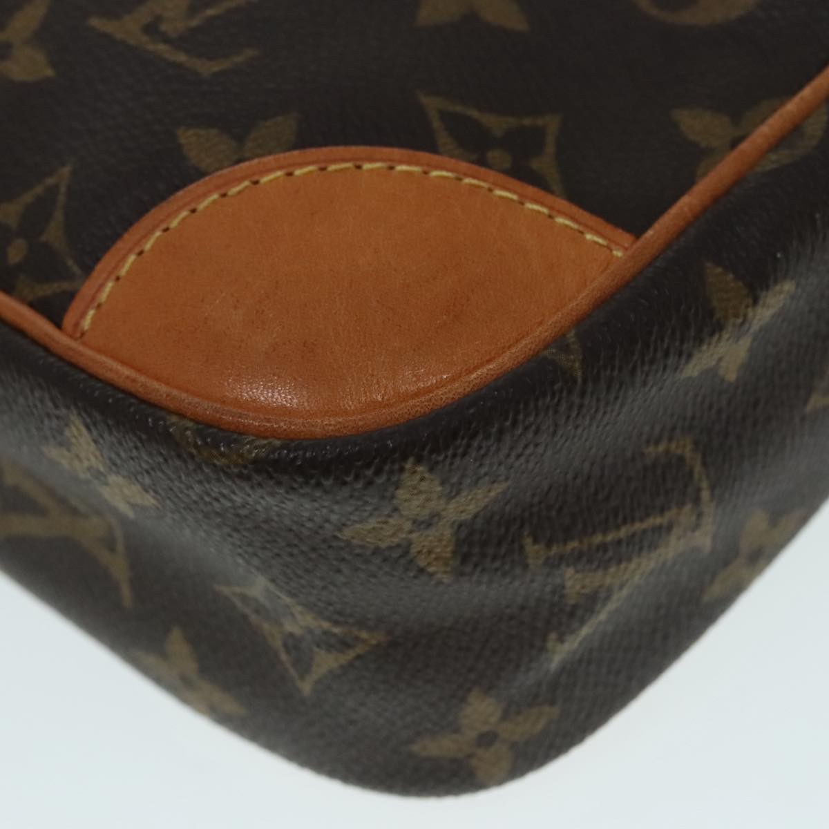 LOUIS VUITTON Monogram Compiegne 28 Clutch Bag M51845 LV Auth 92436