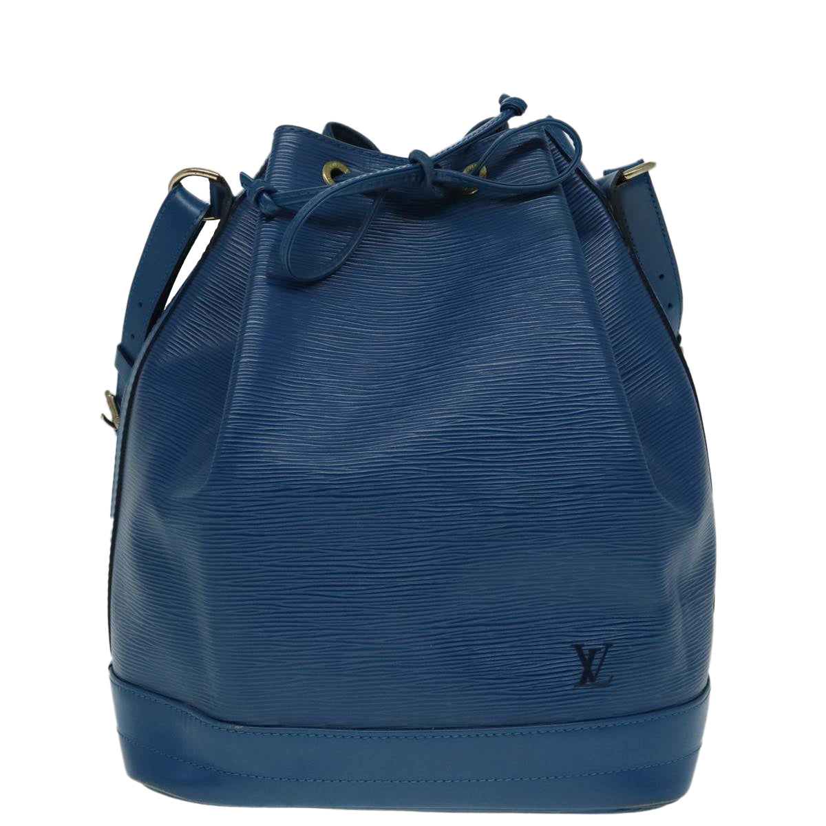 LOUIS VUITTON Epi Noe Shoulder Bag Toledo Blue M44005 LV Auth 92454