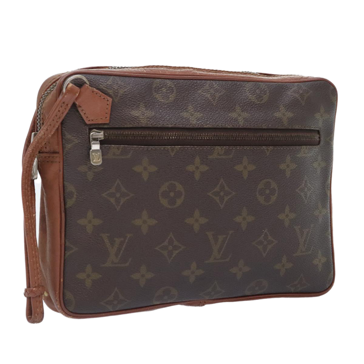 LOUIS VUITTON Monogram Pochette Sports Clutch Bag No.183 LV Auth 92479