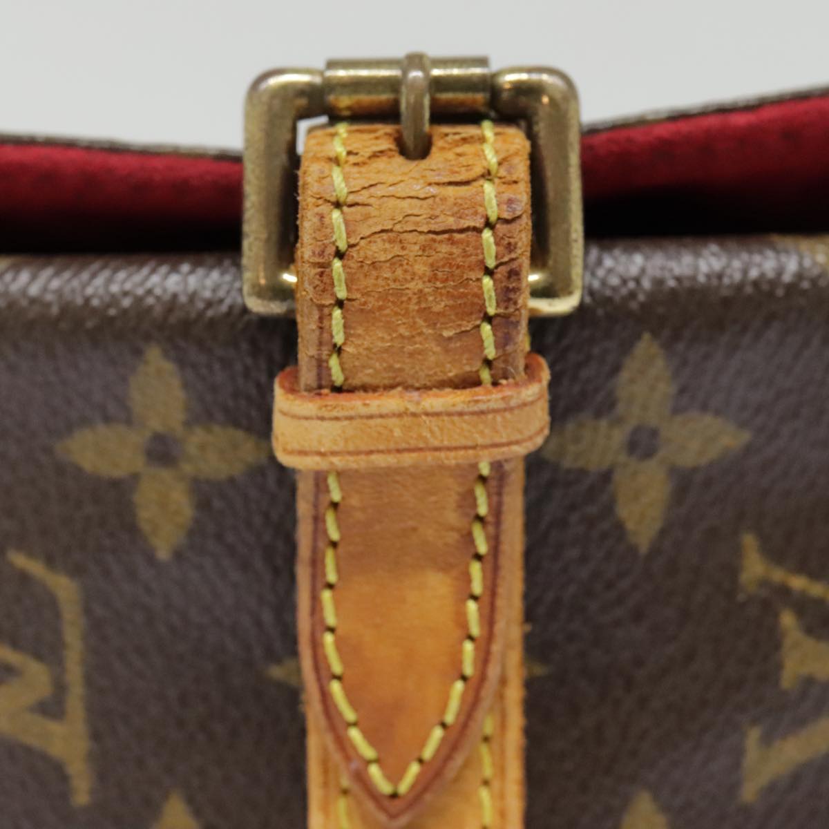 LOUIS VUITTON Monogram Tambourine Shoulder Bag M51179 LV Auth 92486