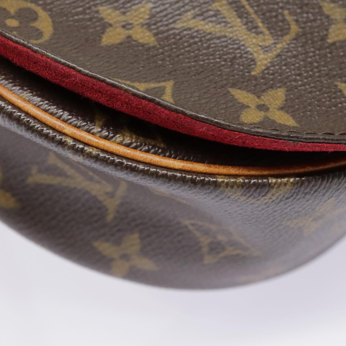 LOUIS VUITTON Monogram Tambourine Shoulder Bag M51179 LV Auth 92486