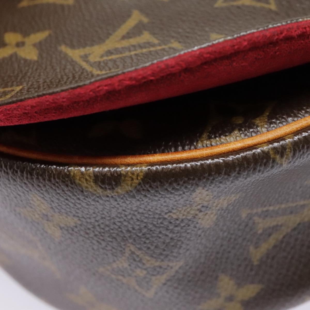 LOUIS VUITTON Monogram Tambourine Shoulder Bag M51179 LV Auth 92486