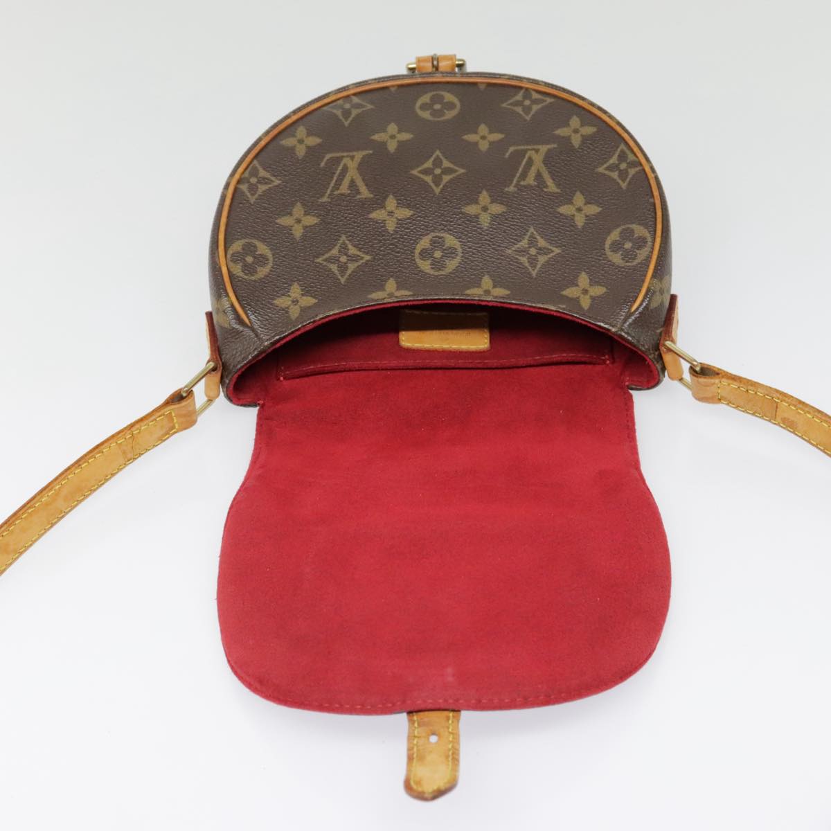 LOUIS VUITTON Monogram Tambourine Shoulder Bag M51179 LV Auth 92486