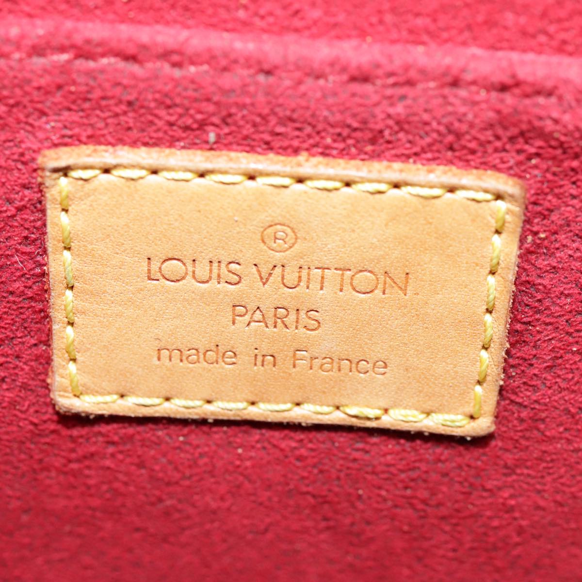 LOUIS VUITTON Monogram Tambourine Shoulder Bag M51179 LV Auth 92486