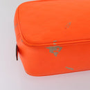 LOUIS VUITTON Damier Infini  Trousse Toilette Bag Orange N23348 LV Auth 92529-16