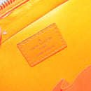 LOUIS VUITTON Damier Infini  Trousse Toilette Bag Orange N23348 LV Auth 92529-9
