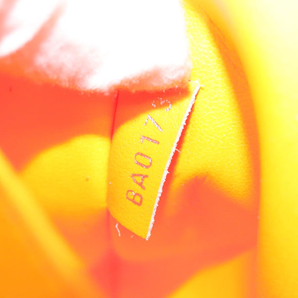 LOUIS VUITTON Damier Infini Trousse Toilette Bag Orange N23348 LV Auth 92529