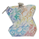 LOUIS VUITTON Monogram Pastel Colors LV Block Multicolor M57277 LV Auth 92530S-3