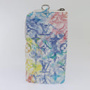 LOUIS VUITTON Monogram Pastel Colors LV Block Multicolor M57277 LV Auth 92530S-37