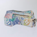 LOUIS VUITTON Monogram Pastel Colors LV Block Multicolor M57277 LV Auth 92530S-4